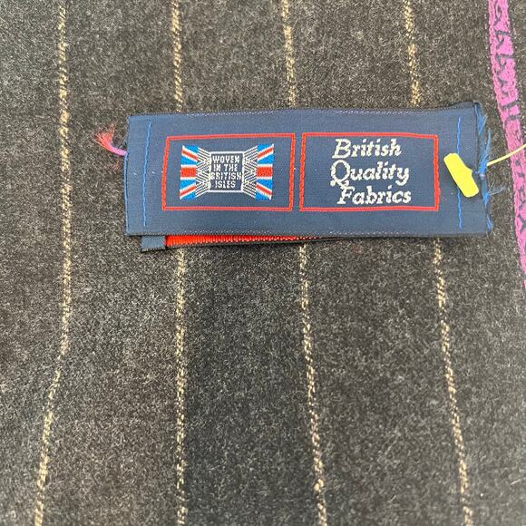 British Quality Fabric Made in England Suiting Fabric Luxury Flannel 3.4M JP - Picture 2 of 6